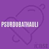 Psurdubathauli Primary School Logo