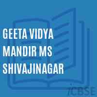 Geeta Vidya Mandir Ms Shivajinagar Secondary School Logo