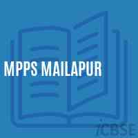Mpps Mailapur Primary School Logo
