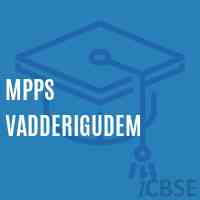 Mpps Vadderigudem Primary School Logo