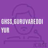 Ghss,Guruvareddiyur High School Logo