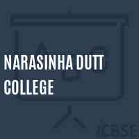 Narasinha Dutt College Logo