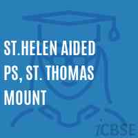 St.Helen Aided PS, St. Thomas Mount Primary School Logo