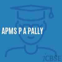 Apms P A Pally School Logo