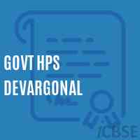 Govt Hps Devargonal Middle School Logo