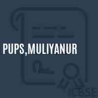 Pups,Muliyanur Primary School Logo