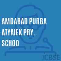 Amdabad Purba Atyaiek Pry. Schoo Primary School Logo