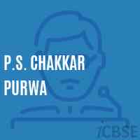 P.S. Chakkar Purwa Primary School Logo