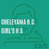 Cheleyama B.C. Girl'S H.S High School Logo