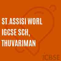 St.Assisi Worl Igcse Sch, Thuvariman School Logo