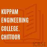 Kuppam Engineering College. Chittoor Logo