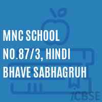 Mnc School No.87/3, Hindi Bhave Sabhagruh Logo