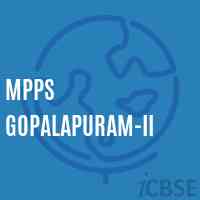 Mpps Gopalapuram-Ii Primary School Logo