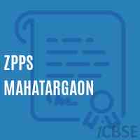 Zpps Mahatargaon Primary School Logo