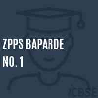 Zpps Baparde No. 1 Middle School Logo