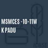 Msmces -10-11W K Padu Primary School Logo