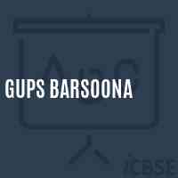 Gups Barsoona Middle School Logo