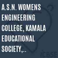 A.S.N. Womens Engineering College, Kamala Educational Society, Burripalem Road, Tenali-522201(CC-JT) Logo