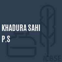 Khadura Sahi P.S Primary School Logo