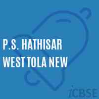 P.S. Hathisar West Tola New Primary School Logo