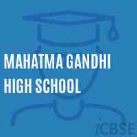 Mahatma Gandhi High School Logo