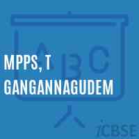 Mpps, T Gangannagudem Primary School Logo