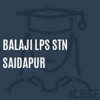 Balaji Lps Stn Saidapur Primary School Logo