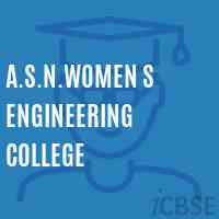 A.S.N.Women S Engineering College Logo