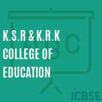 K.S.R & K.R.K College of Education Logo