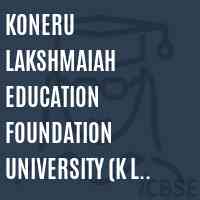 Koneru Lakshmaiah Education Foundation University (K L College of Engineering) Logo