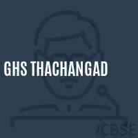 Ghs Thachangad Secondary School Logo