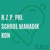 R.Z.P. Pri. School Mahadik Kon Logo