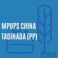 Mpups China Tadinada (Pp) Middle School Logo
