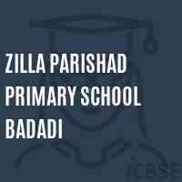 Zilla Parishad Primary School Badadi Logo