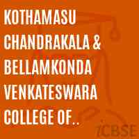 Kothamasu Chandrakala & Bellamkonda Venkateswara College of Pharmacy Logo