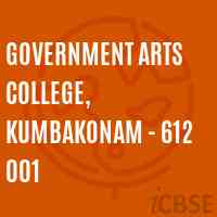 Government Arts College, Kumbakonam - 612 001 Logo