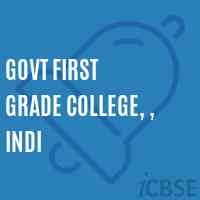 Govt First Grade College, , Indi Logo