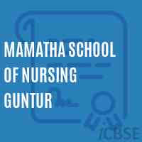 Mamatha School of Nursing Guntur Logo