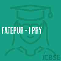 Fatepur - I Pry Primary School Logo