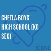 Chetla Boys' High School (Kg Sec) Logo