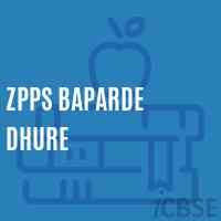 Zpps Baparde Dhure Primary School Logo