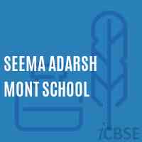 Seema Adarsh Mont School Logo